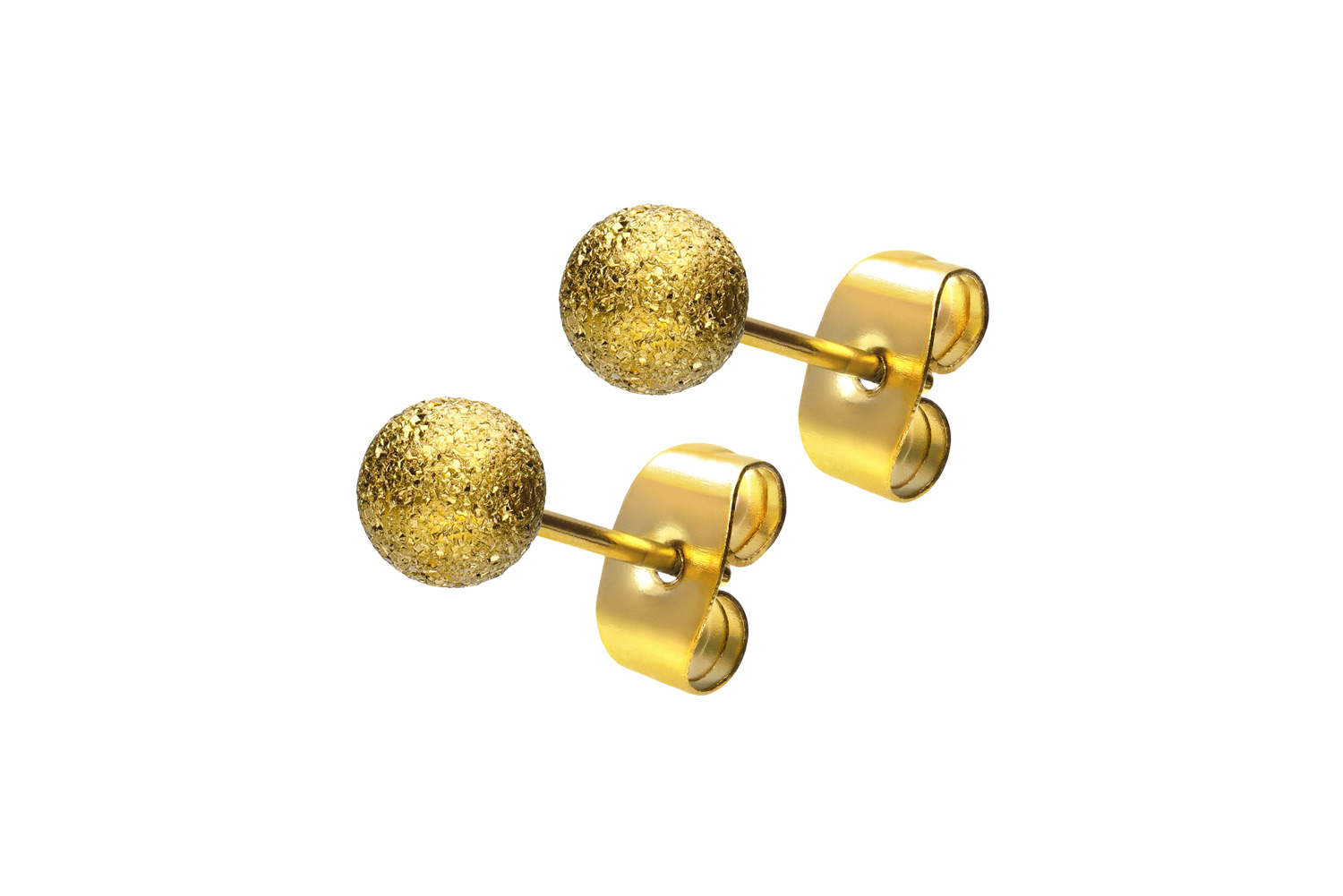 Chirurgenstahl Ohrstecker DIAMANTOPTIK von Piercingline